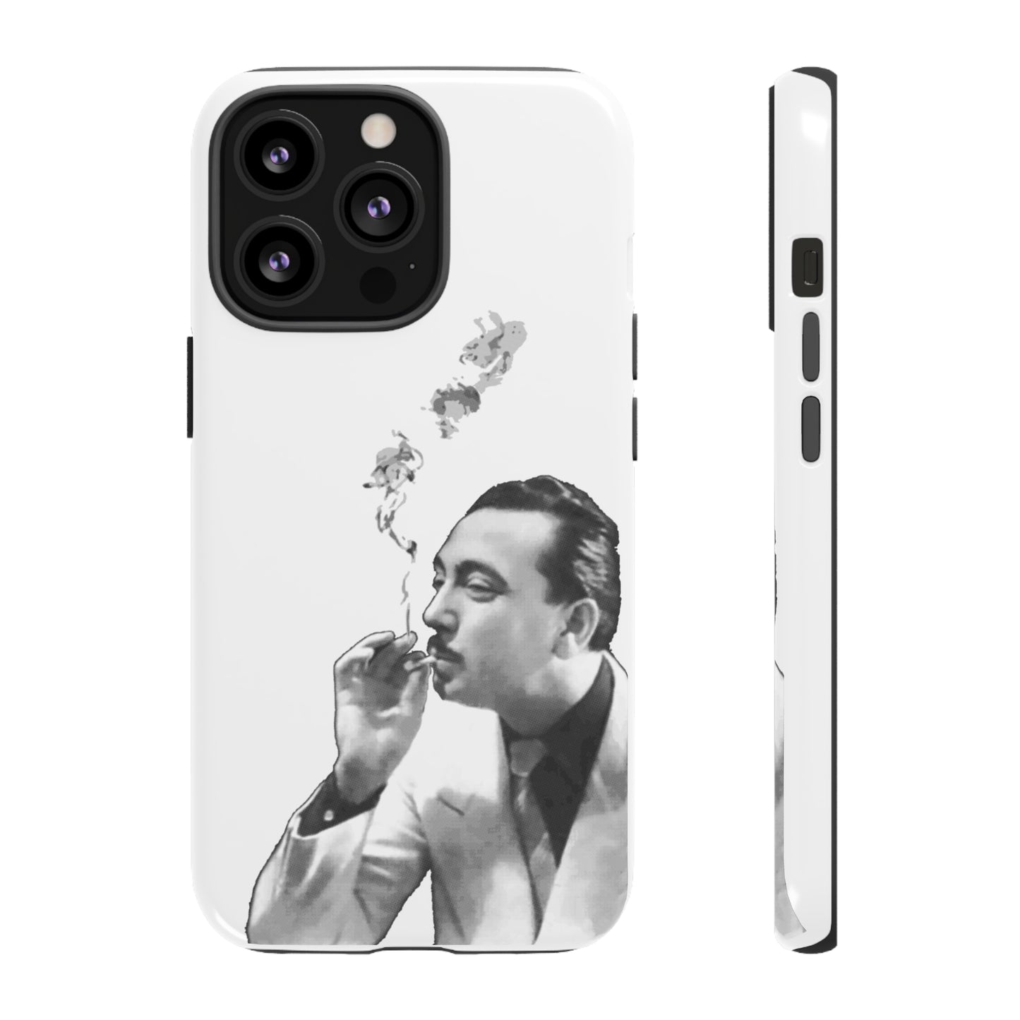 Smoking Django Reinhardt Gypsy Jazz Apple iPhone Google Samsung Phone Case