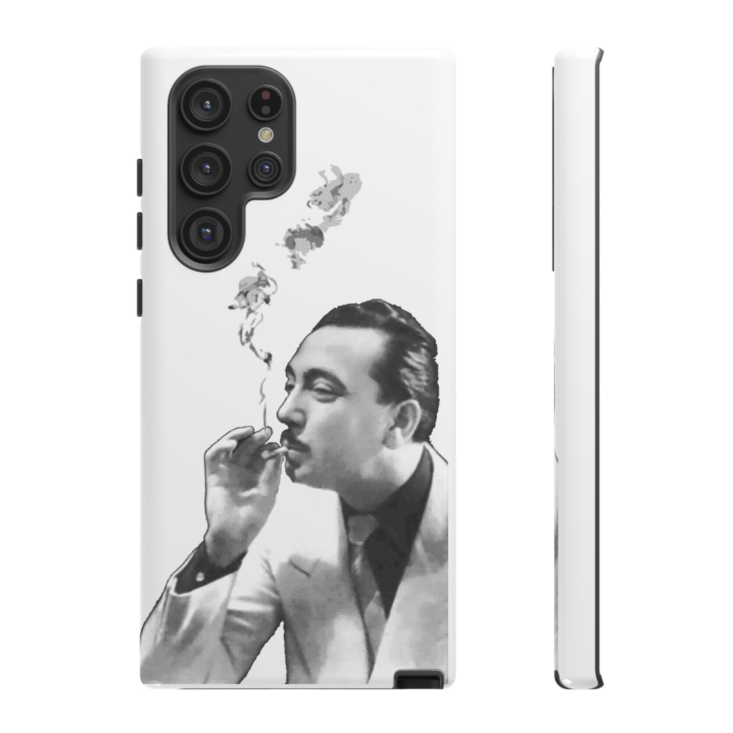 Smoking Django Reinhardt Gypsy Jazz Apple iPhone Google Samsung Phone Case