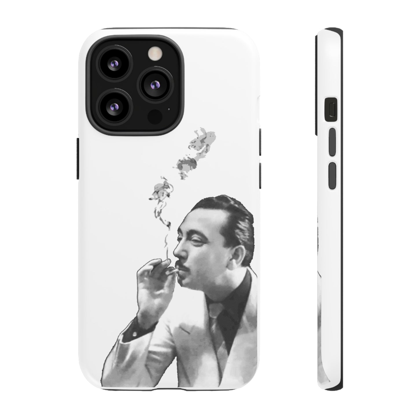 Smoking Django Reinhardt Gypsy Jazz Apple iPhone Google Samsung Phone Case