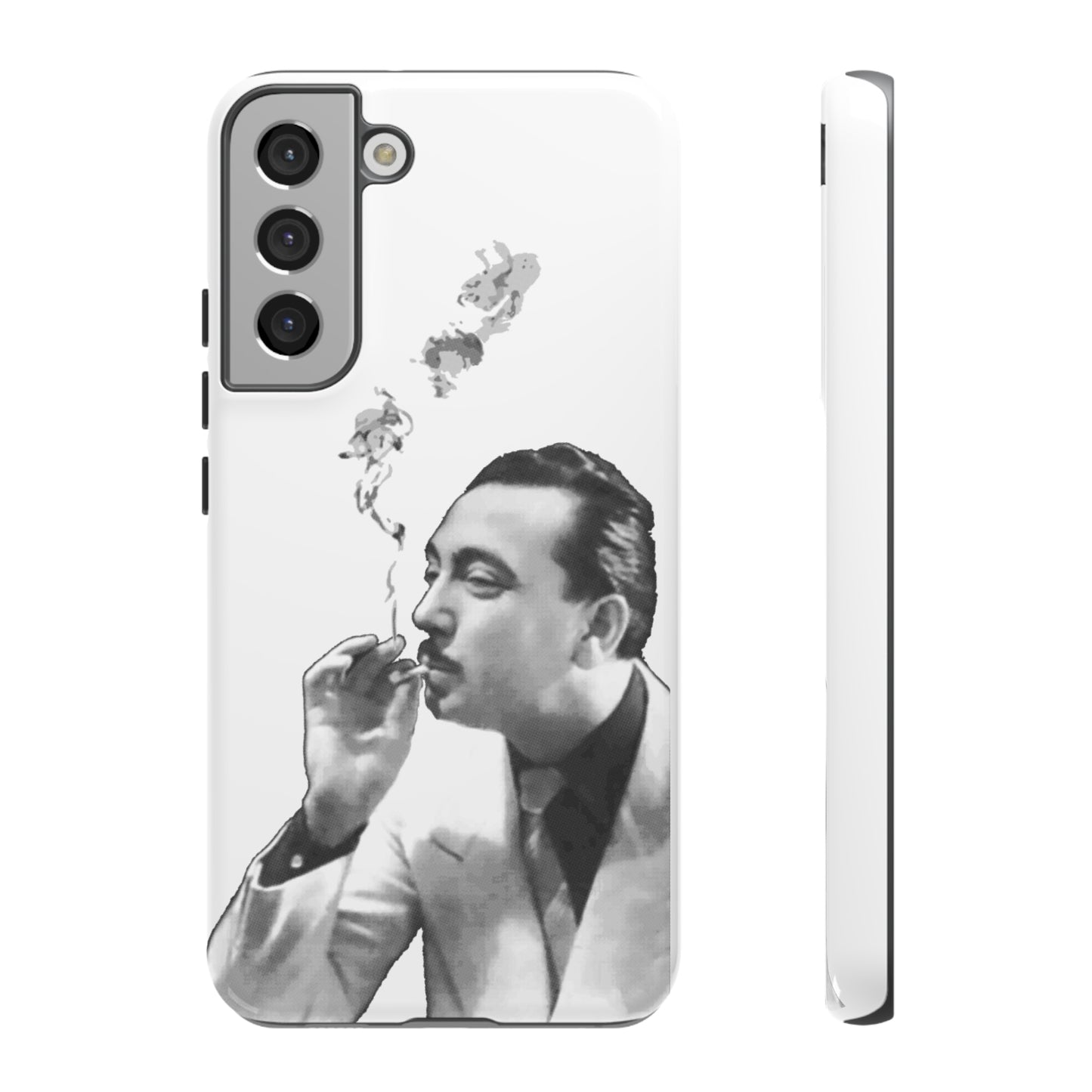 Smoking Django Reinhardt Gypsy Jazz Apple iPhone Google Samsung Phone Case