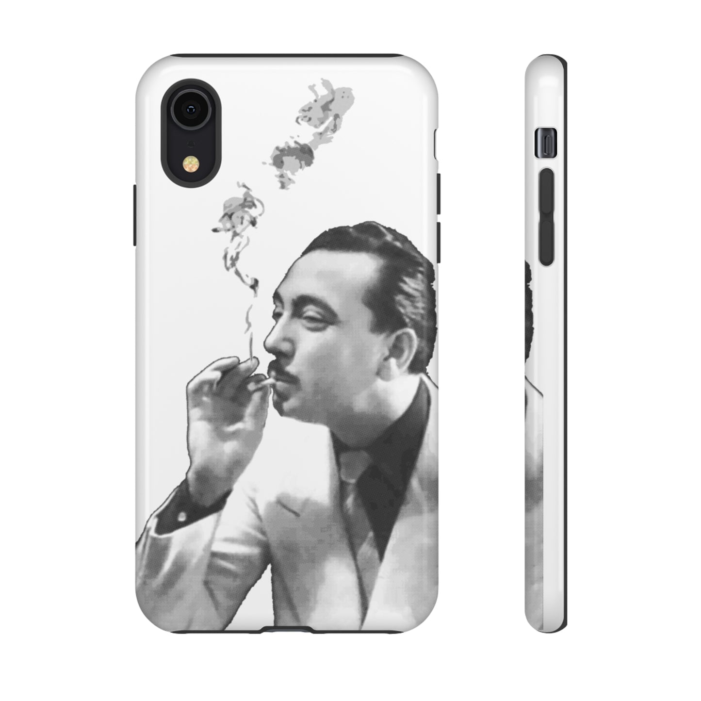 Smoking Django Reinhardt Gypsy Jazz Apple iPhone Google Samsung Phone Case