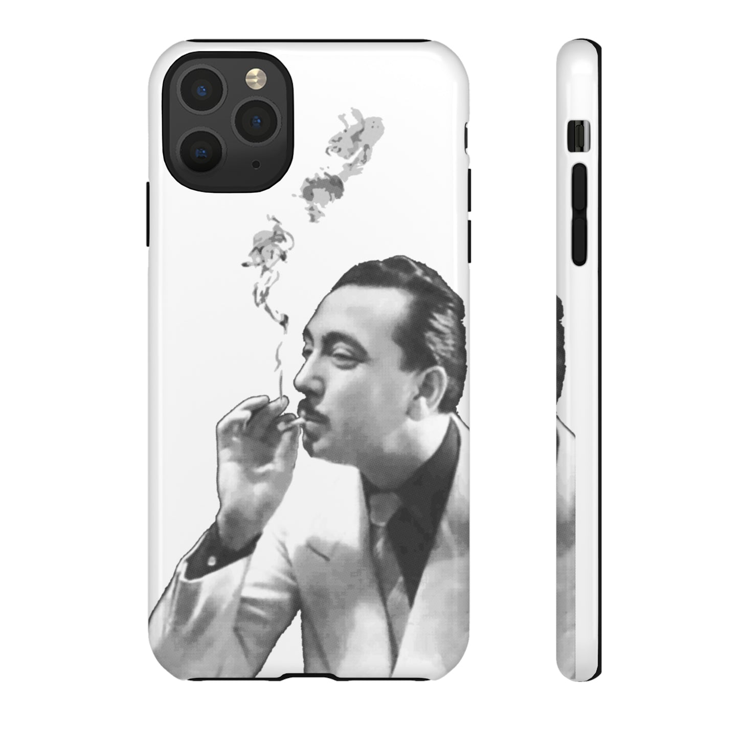 Smoking Django Reinhardt Gypsy Jazz Apple iPhone Google Samsung Phone Case