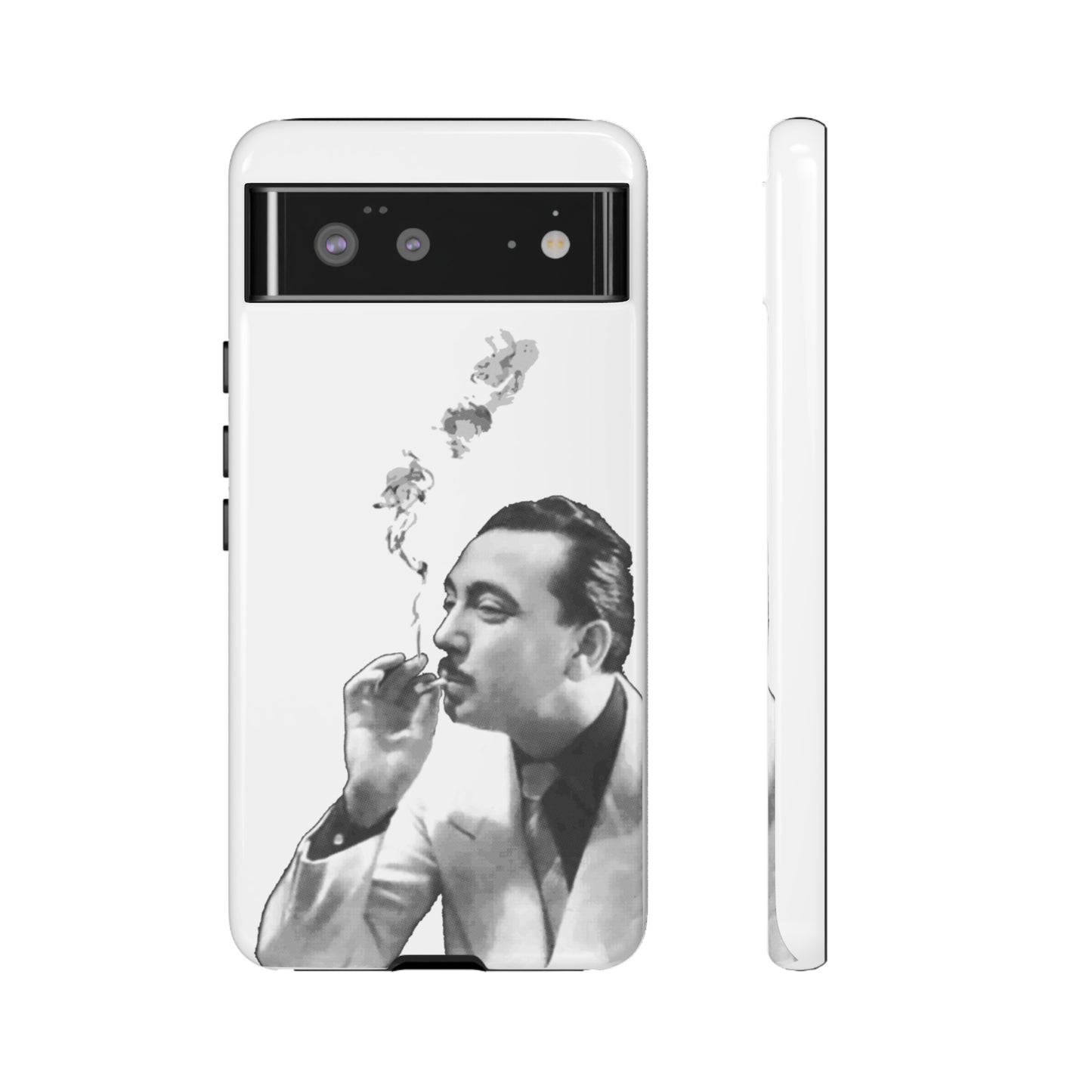 Smoking Django Reinhardt Gypsy Jazz Apple iPhone Google Samsung Phone Case