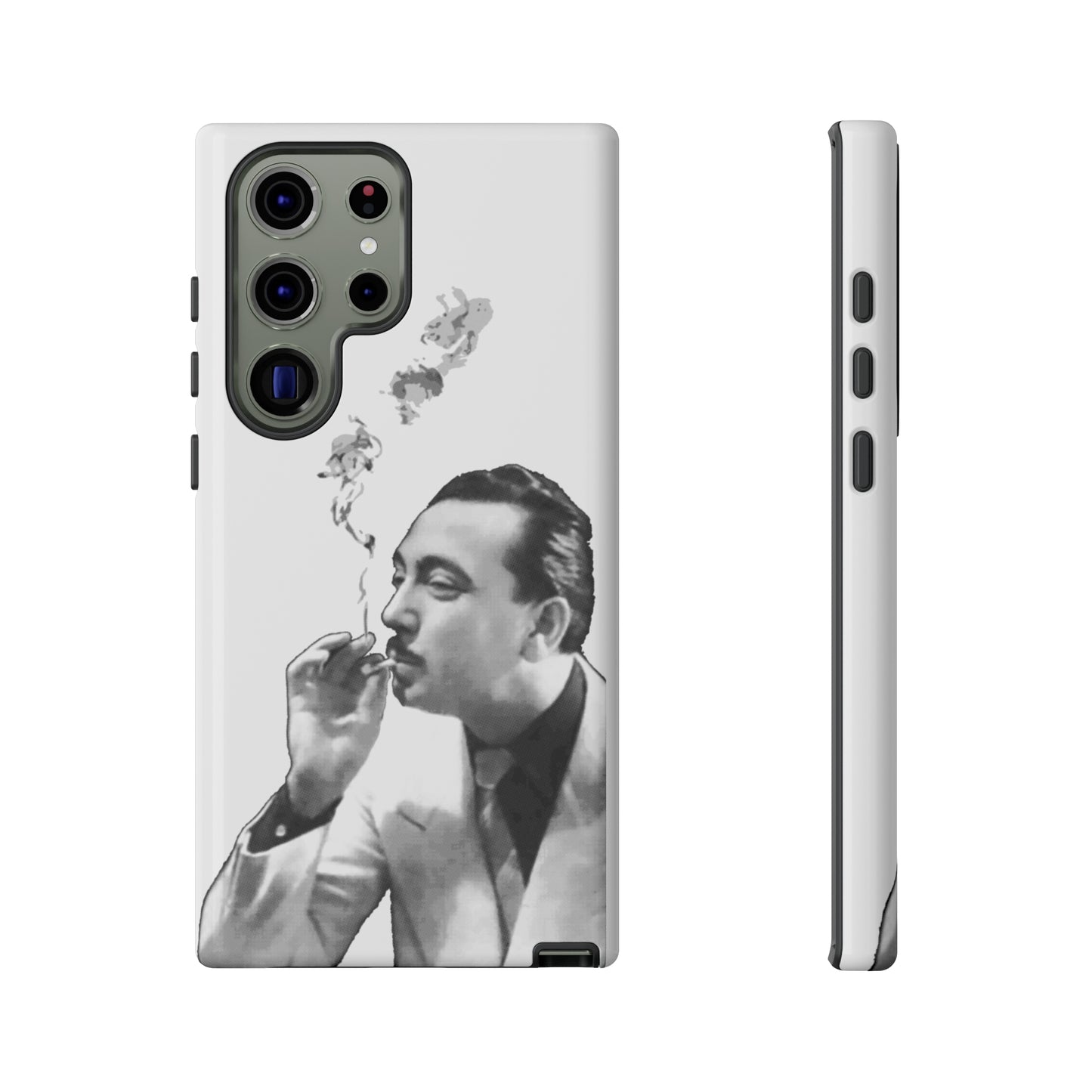 Smoking Django Reinhardt Gypsy Jazz Apple iPhone Google Samsung Phone Case