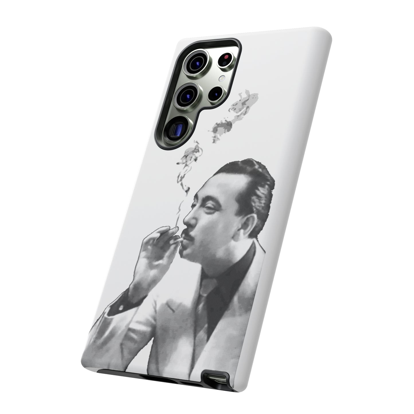 Smoking Django Reinhardt Gypsy Jazz Apple iPhone Google Samsung Phone Case