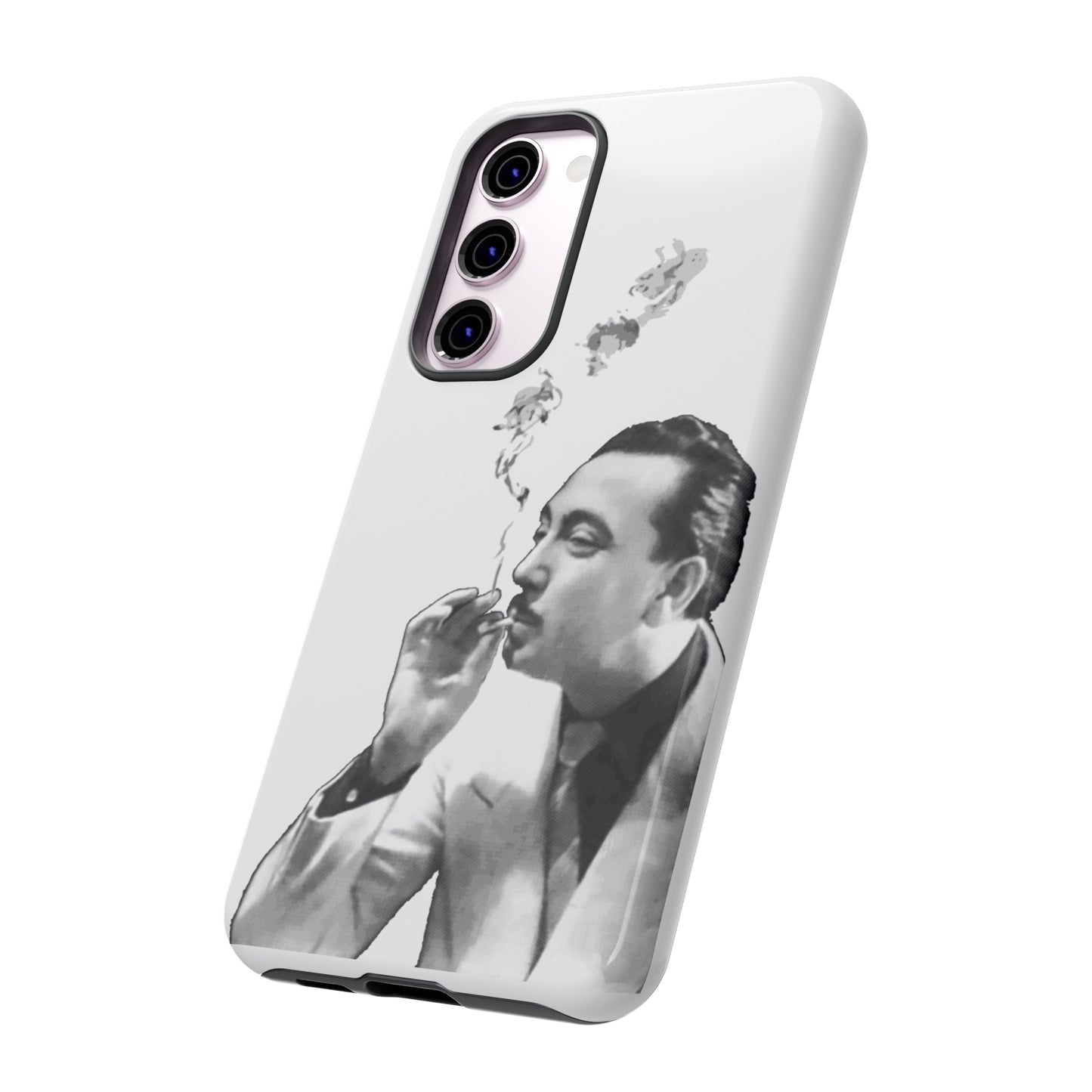 Smoking Django Reinhardt Gypsy Jazz Apple iPhone Google Samsung Phone Case