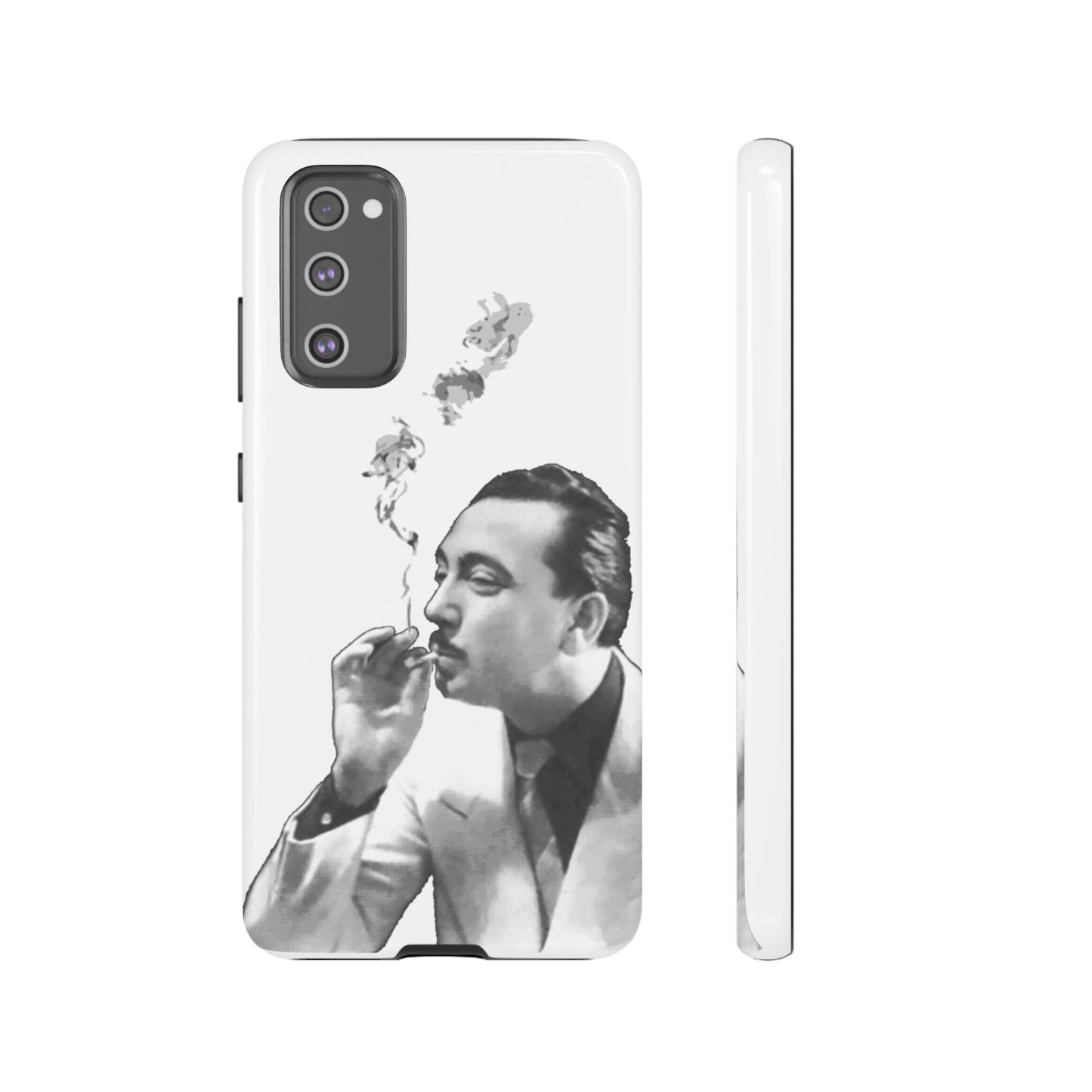 Smoking Django Reinhardt Gypsy Jazz Apple iPhone Google Samsung Phone Case