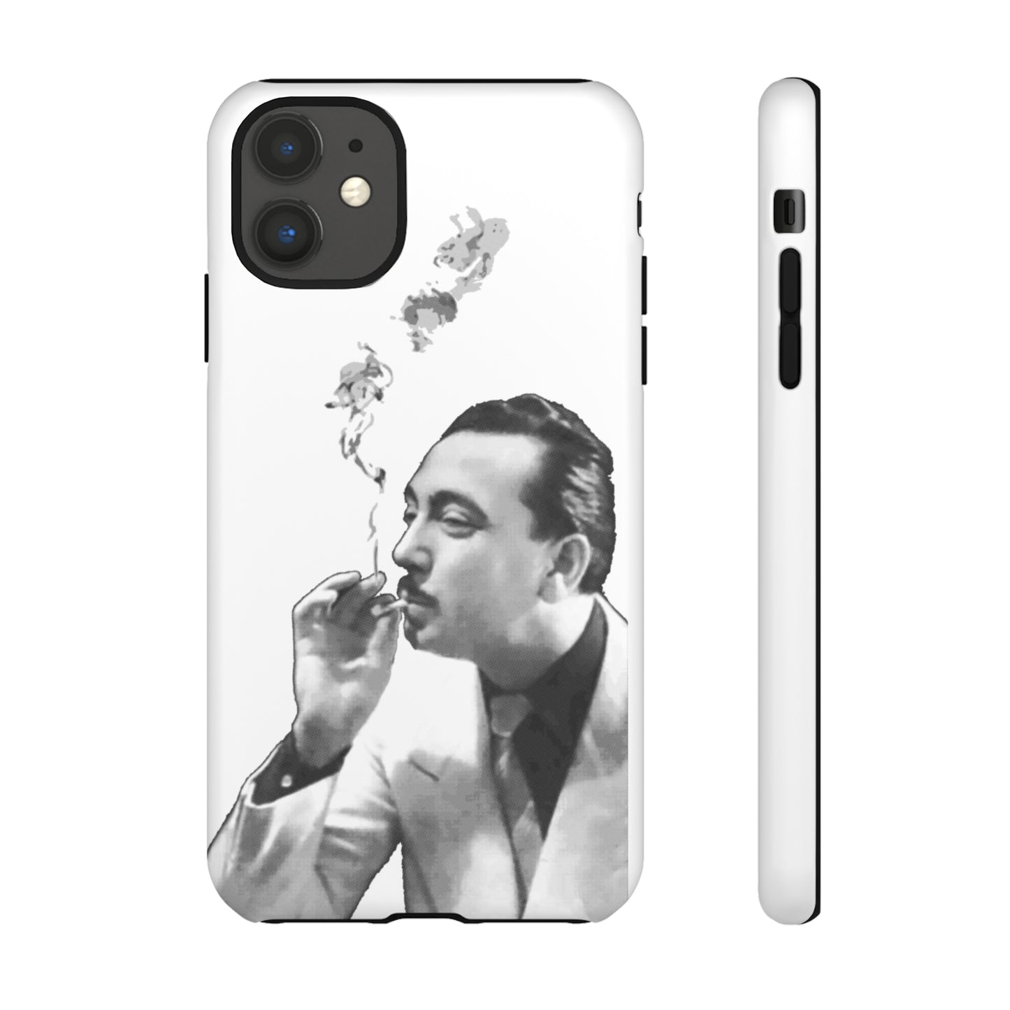 Smoking Django Reinhardt Gypsy Jazz Apple iPhone Google Samsung Phone Case