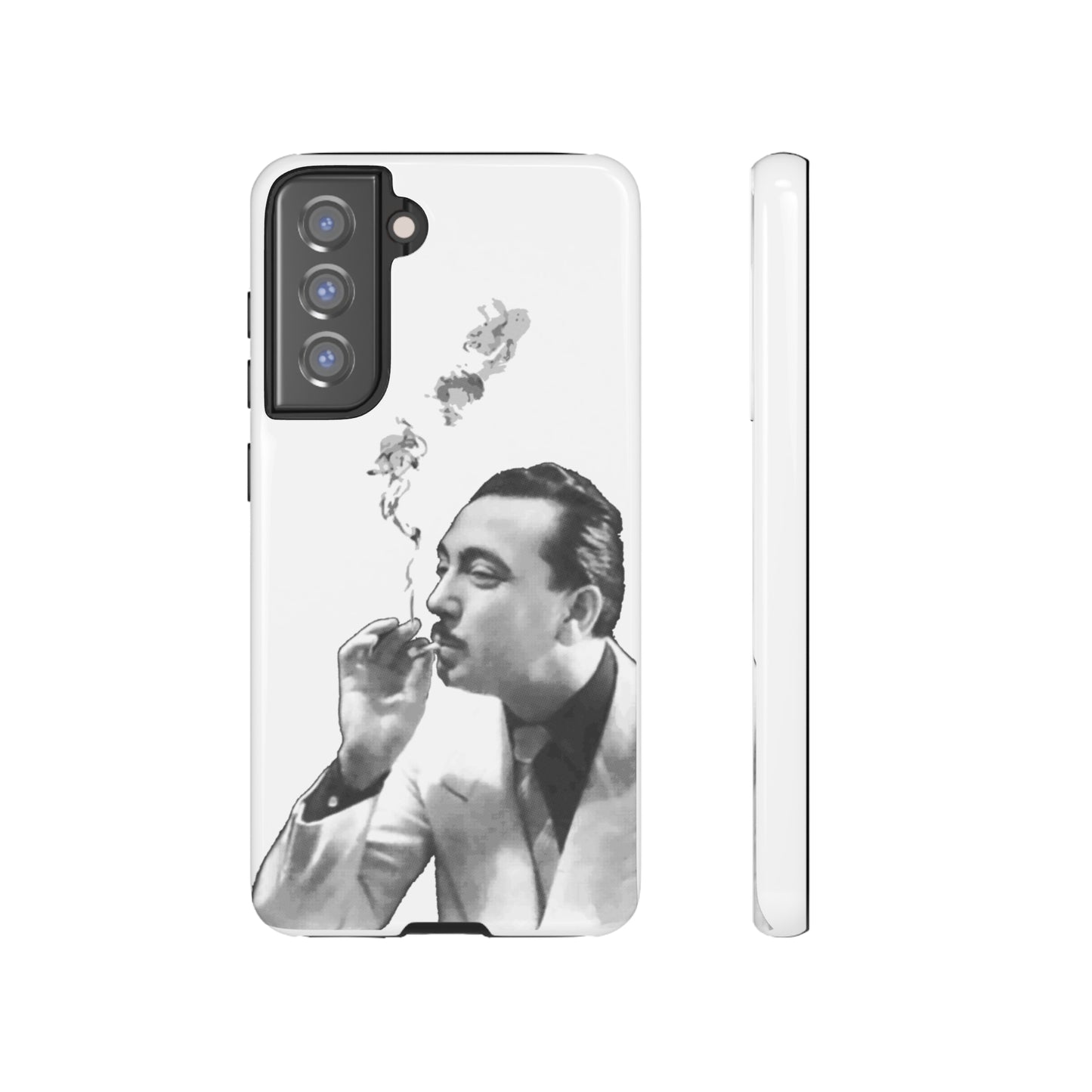 Smoking Django Reinhardt Gypsy Jazz Apple iPhone Google Samsung Phone Case