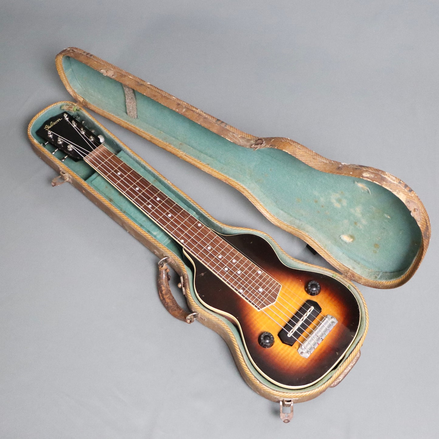 1936 Gibson EH-150 7 String Hawaiian Lap Steel Electric Guitar w' Charlie Christian Pickup