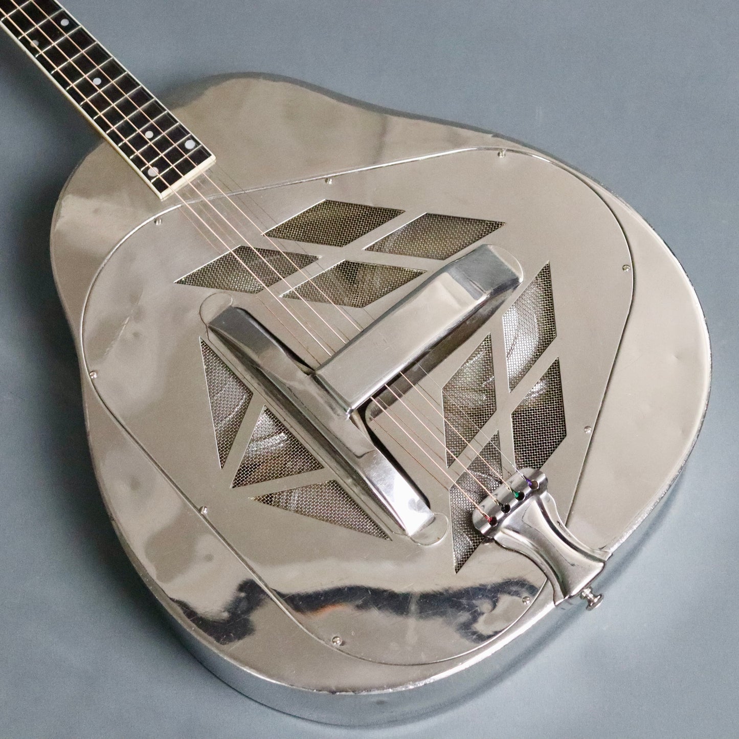 1928 National Tricone "Style 1" Tenor Guitar Four String Resonator 4-String