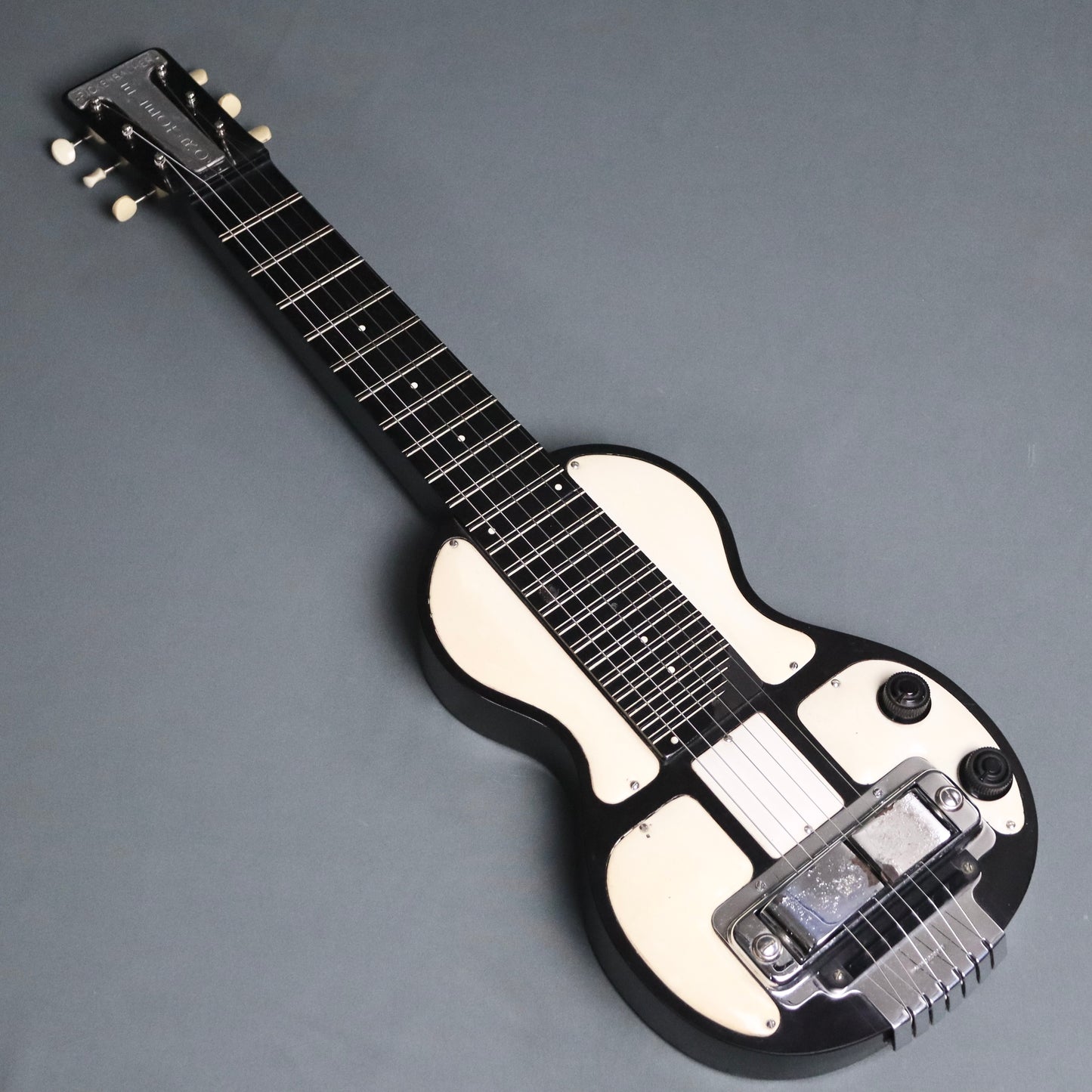 Mid 1940s Rickenbacker B-6 Bakelite Hawaiian Lap Steel Guitar "Panda" B6 Lapsteel