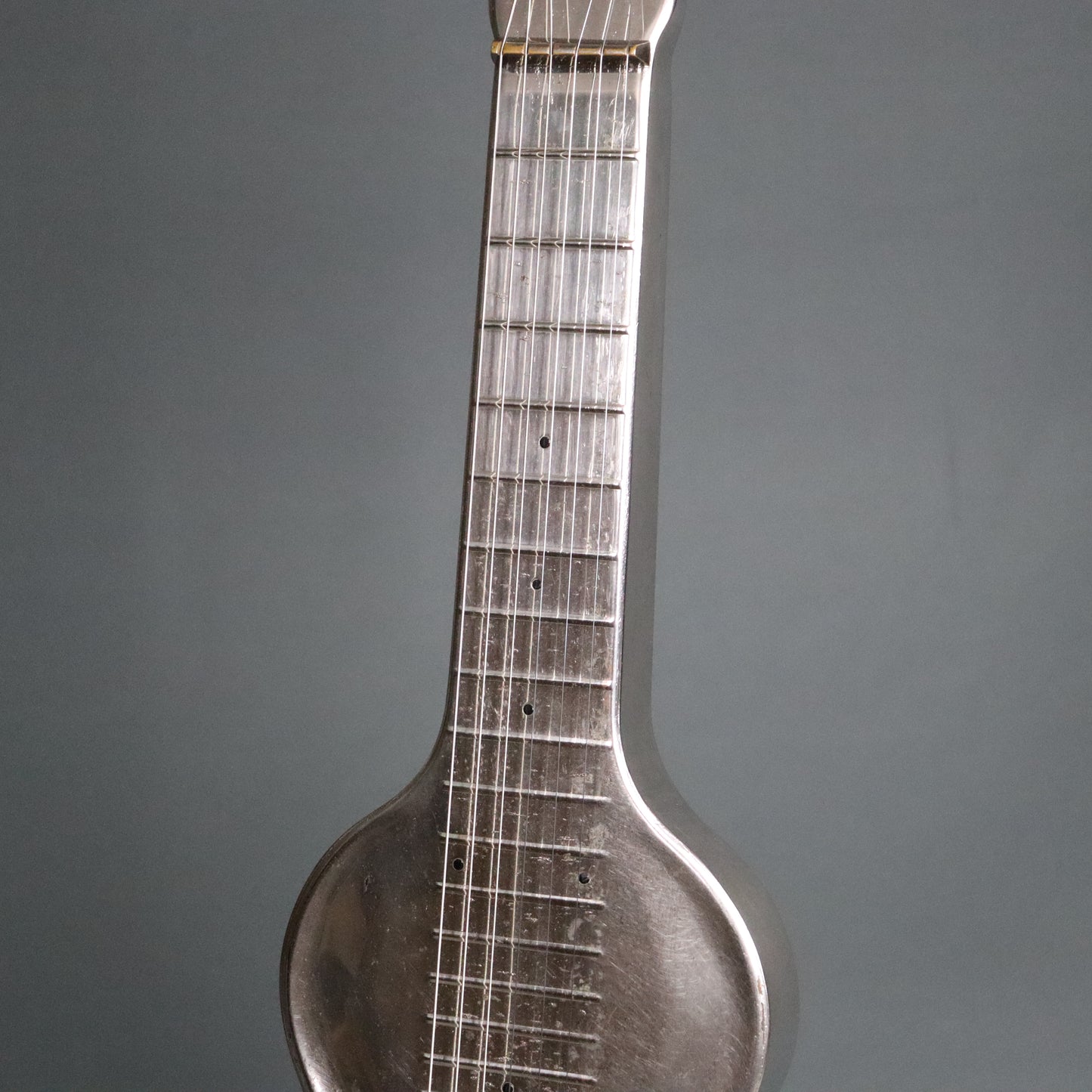 1936 Rickenbacker Silver Hawaiian Lap Steel Guitar 1.5" Horseshoe Pickup Rickenbacher Lapsteel