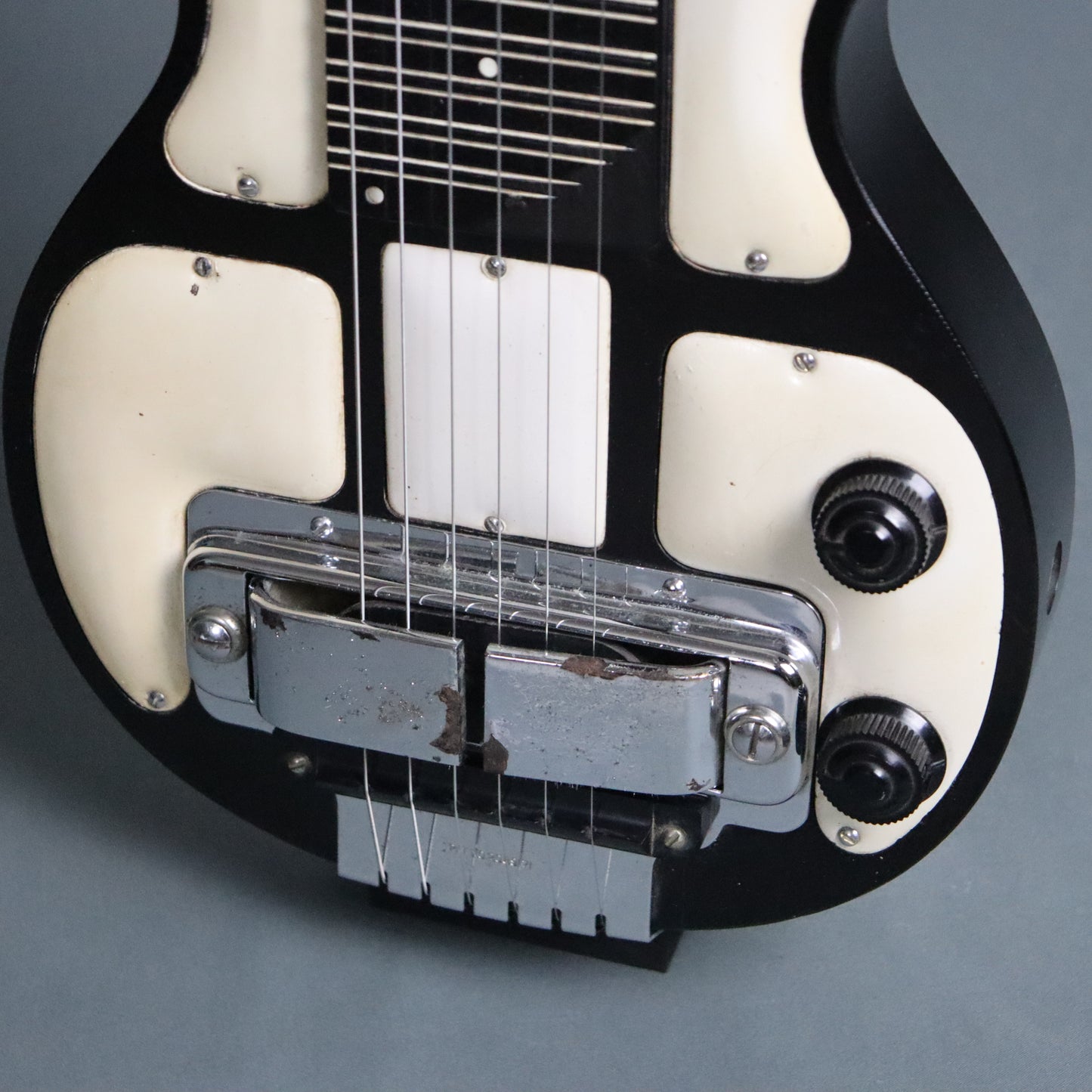 Mid 1940s Rickenbacker B-6 Bakelite Hawaiian Lap Steel Guitar "Panda" B6 Lapsteel