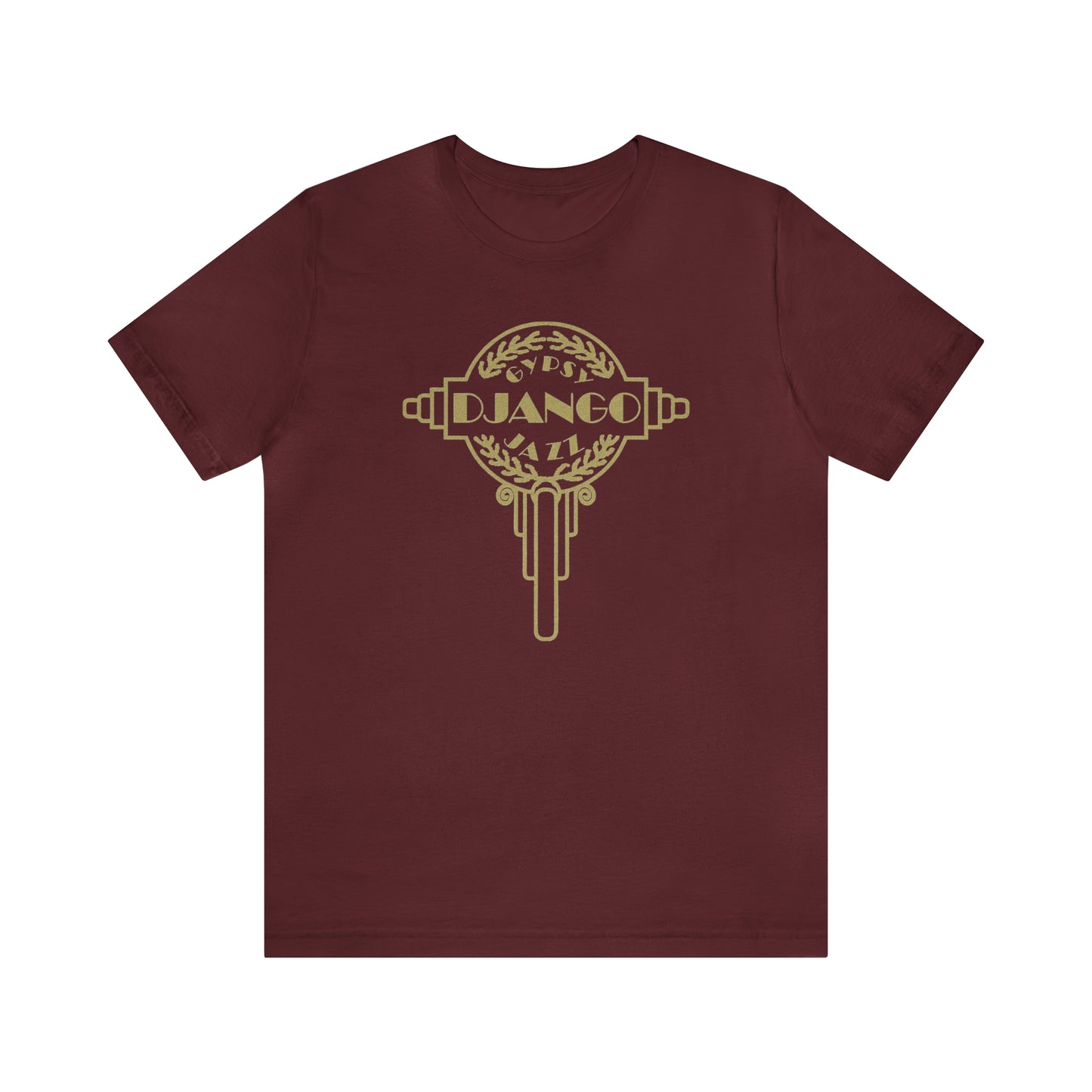 Selmer Guitar Headstock Logo Django Reinhardt Gypsy Jazz T-Shirt